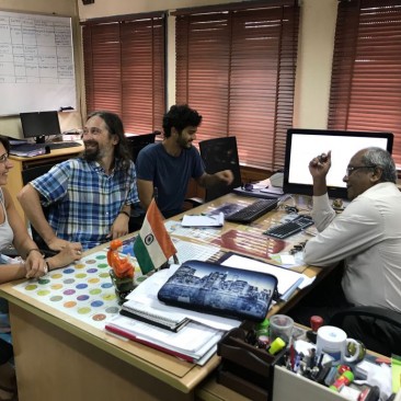 Meeting between UoL and IIT MAdras in Chennai